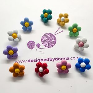 Fleur 18mm Buttons