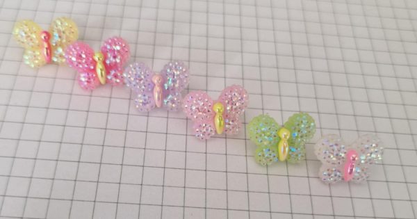 Beth Butterfly 18mm Buttons - Image 4