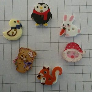 Variety 14mm Buttons